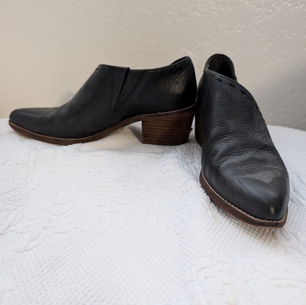 Unique Black Booties